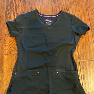 Purple Label- yoga. Scrub top